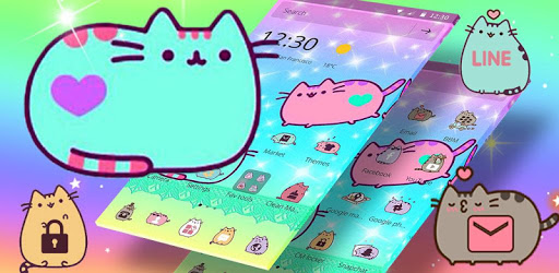 Cuteness Pusheen Cat Cartoon Theme PC screenshot