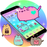 Cuteness Pusheen Cat Cartoon Theme icon