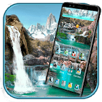 Beautiful Nature Waterfall Theme icon