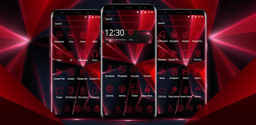 Red Light Neat Business Theme PC screenshot Red Light Neat Business Theme PC screenshot