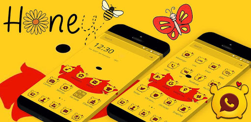 Cute Yellow Bear Theme for Pooh PC screenshot