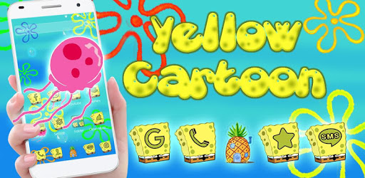 Yellow Cartoon Theme PC screenshot