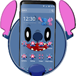 Cute Blue Devil Cartoon Theme🐨 icon