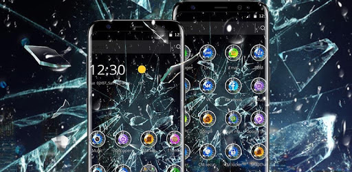 Broken Glass Stunning Visual Theme PC screenshot