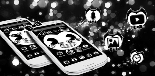 Black and White Ink Boy Theme PC screenshot