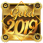 Luxury Gold 2019 Launcher icon