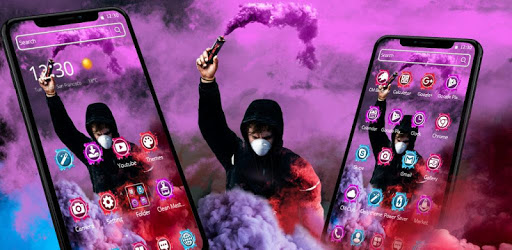Burst of Color Theme PC screenshot