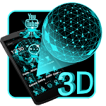 3D Dynamic Hologram Projection Launcher Theme icon