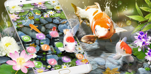 Koi Fish Aquarium 3D Theme PC screenshot