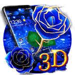 3D Love Rose Theme icon