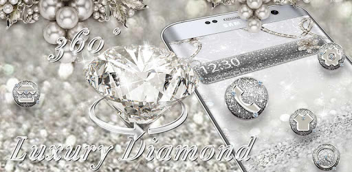 luxury diamond launcher theme PC screenshot