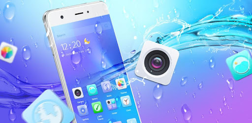 3D Water Drop Theme for Samsung PC screenshot