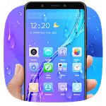3D Water Drop Theme for Samsung for PC