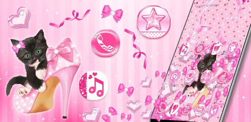 Cute Girly Kitty Gravity Theme PC screenshot Cute Girly Kitty Gravity Theme PC screenshot