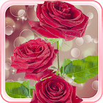 Red Rose Dream Bubble Live Lock Screen Wallpapers icon
