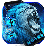 Flaming Wild Lion Themes Live Wallpapers for PC