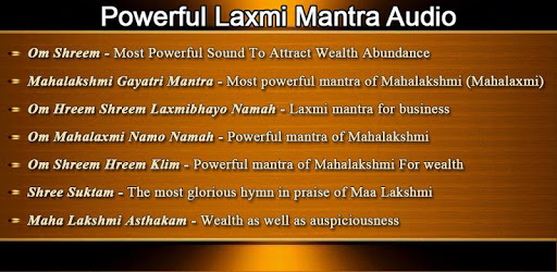 Powerful Mahalakshmi Mantra for Wealth PC screenshot Powerful Mahalakshmi Mantra for Wealth PC screenshot