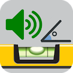 Level with voice (Spirit level / Bubble level) icon
