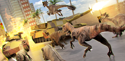 Dinosaur Hunt War Tanks Combat PC screenshot