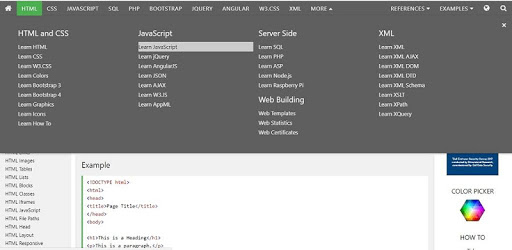 W3Schools - Complete Course PC screenshot W3Schools - Complete Course PC screenshot