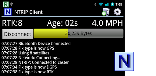 Lefebure NTRIP Client PC screenshot Lefebure NTRIP Client PC screenshot