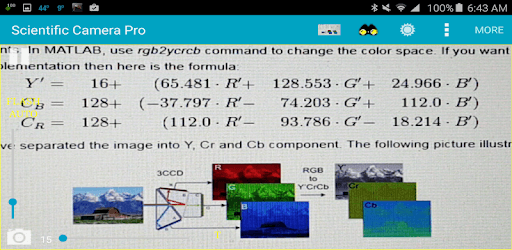 Scientific Camera PC screenshot