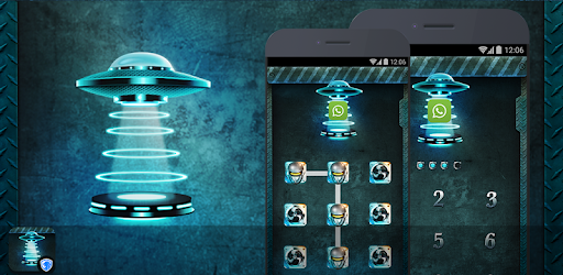 AppLock Theme - Alien Tech PC screenshot AppLock Theme - Alien Tech PC screenshot