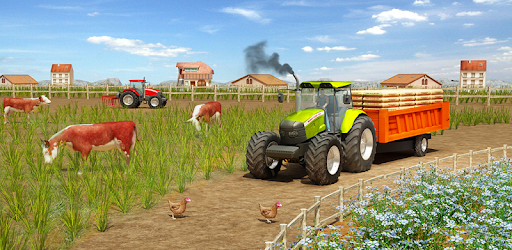 Farming Tractor Cargo Sim- Mountain Jeep Driver PC screenshot