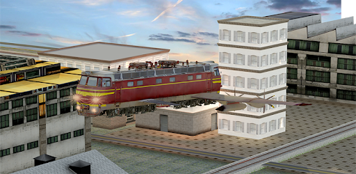 Flying Train Future Race PC screenshot