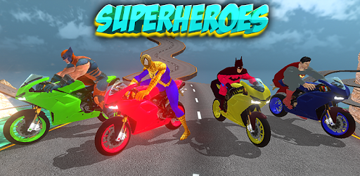 Superheroes Downhill Race PC screenshot