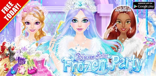 Princess Salon: Frozen Party PC screenshot
