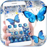 Blue Butterfly Dream Theme Wallpaper icon