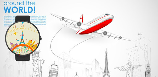Travel the world Watch Face PC screenshot