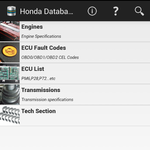 HONDAtabase icon