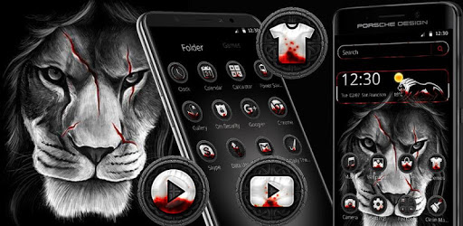 Black Lion Theme PC screenshot