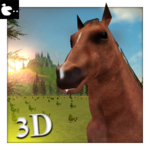 Horse Simulator 3d Animal Game: horse adventure icon
