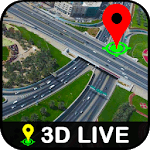 GPS Earth Global Satellite View, Live Street Map icon