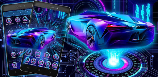 Neon Sports Car Themes HD Wallpapers PC screenshot Neon Sports Car Themes HD Wallpapers PC screenshot