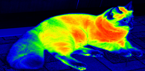 Thermal Night Vision Camera Effect Simulated PC screenshot