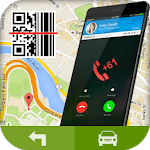 GPS Navigation Maps Directions & QR Scanner icon