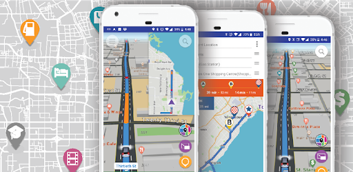 GPS Navigation, Live Traffic, HD Maps - Live Roads PC screenshot