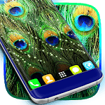 Simple Peacock Live Wallpaper icon