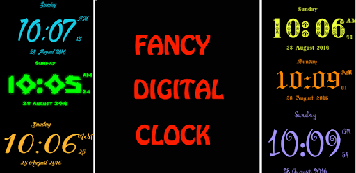 Fancy LED digital clock LWP PC screenshot Fancy LED digital clock LWP PC screenshot