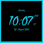 Fancy LED digital clock LWP for PC Fancy LED digital clock LWP for PC
