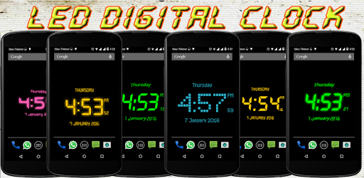 Free LED Digital Clock LWP PC screenshot Free LED Digital Clock LWP PC screenshot
