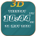 3D Digital Clock LWP Free for PC 3D Digital Clock LWP Free for PC