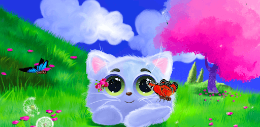Animated Cat Live Wallpaper PC screenshot