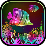 Neon Fish Live Wallpaper icon