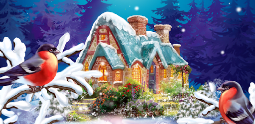 Winter Landscape Wallpaper PC screenshot
