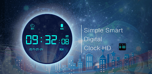Digital Clock Widget - Analog clock live wallpaper PC screenshot